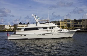 77' Hatteras Cockpit Motor Yacht 1989 - PRIME TIME
