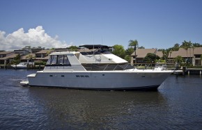 52' Hatteras Cockpit Motor Yacht 1990 - YEMANJA