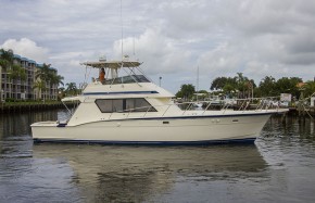 52' Hatteras Convertible 1987 - MISS PRINT IV