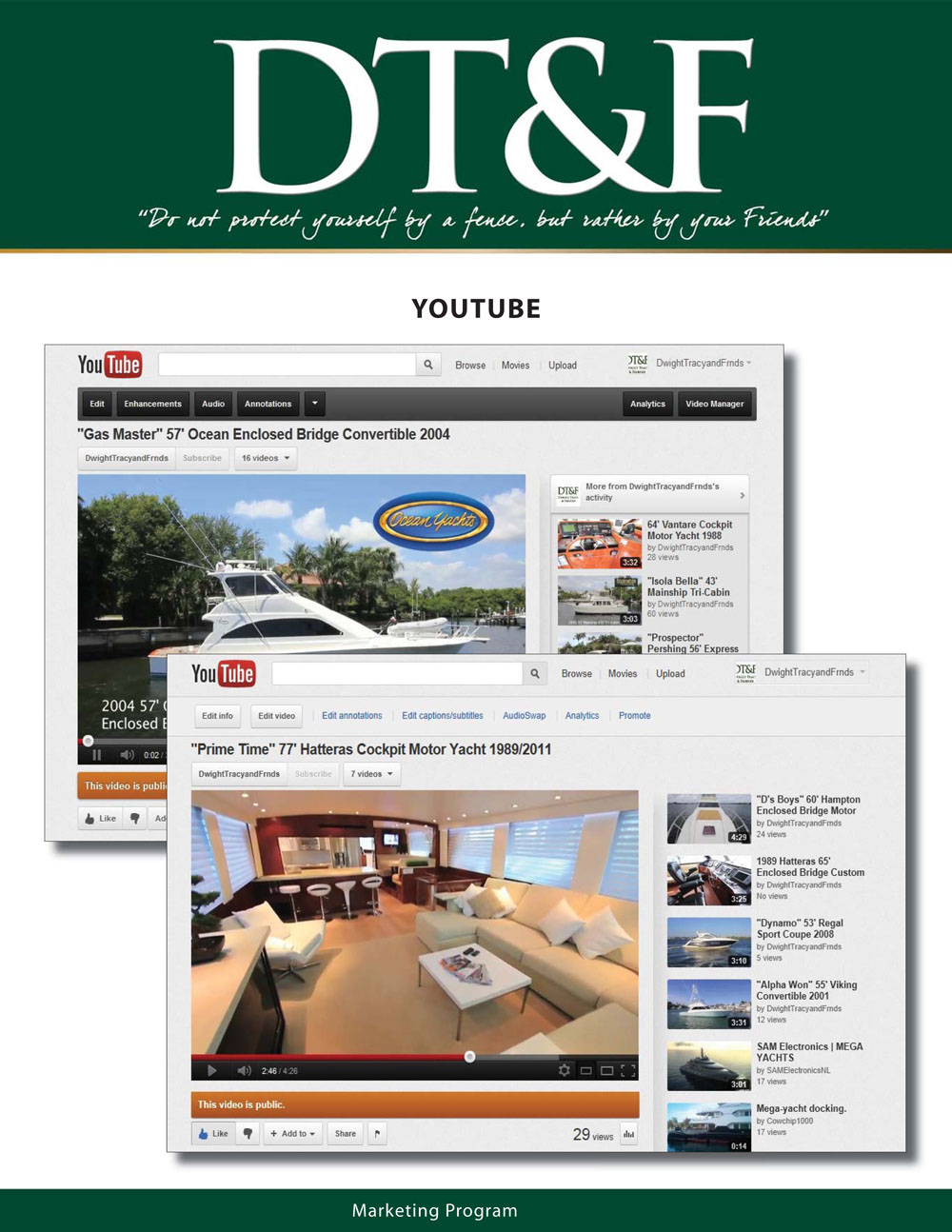 DT&F Yacht Sales Marketing Program picture 13