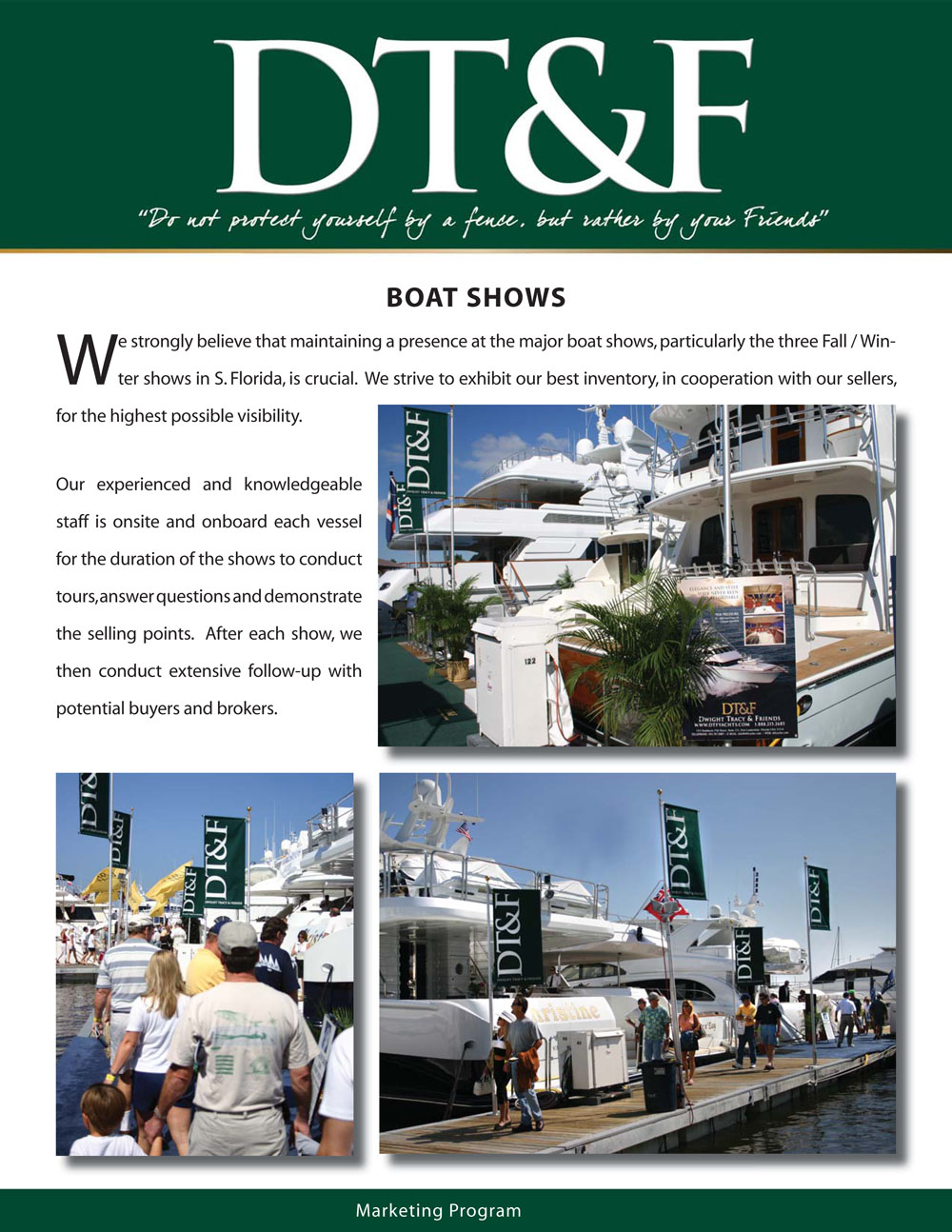 DT&F Yacht Sales Marketing Program picture 3