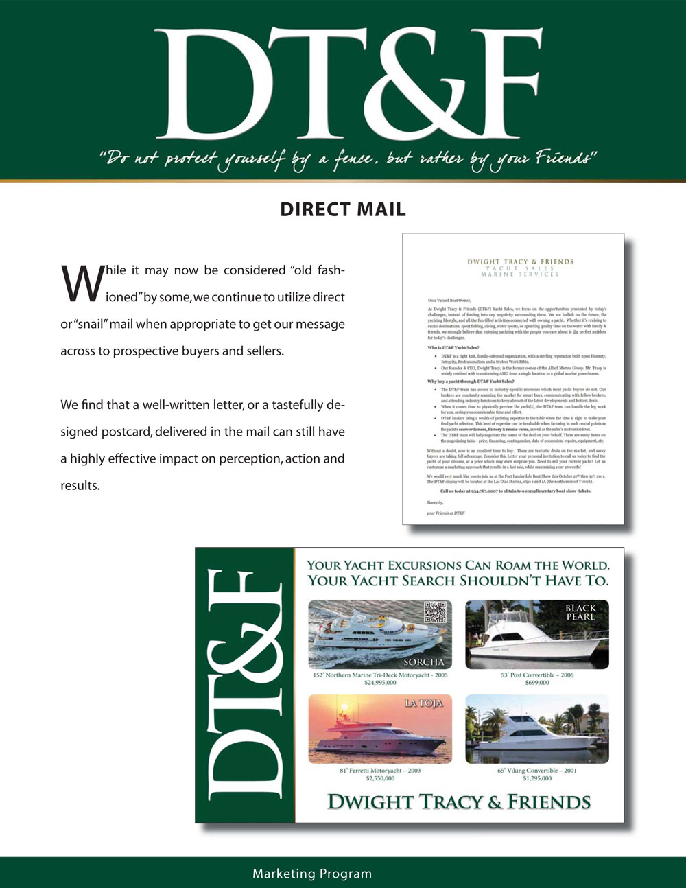 DT&F Yacht Sales Marketing Program picture 5