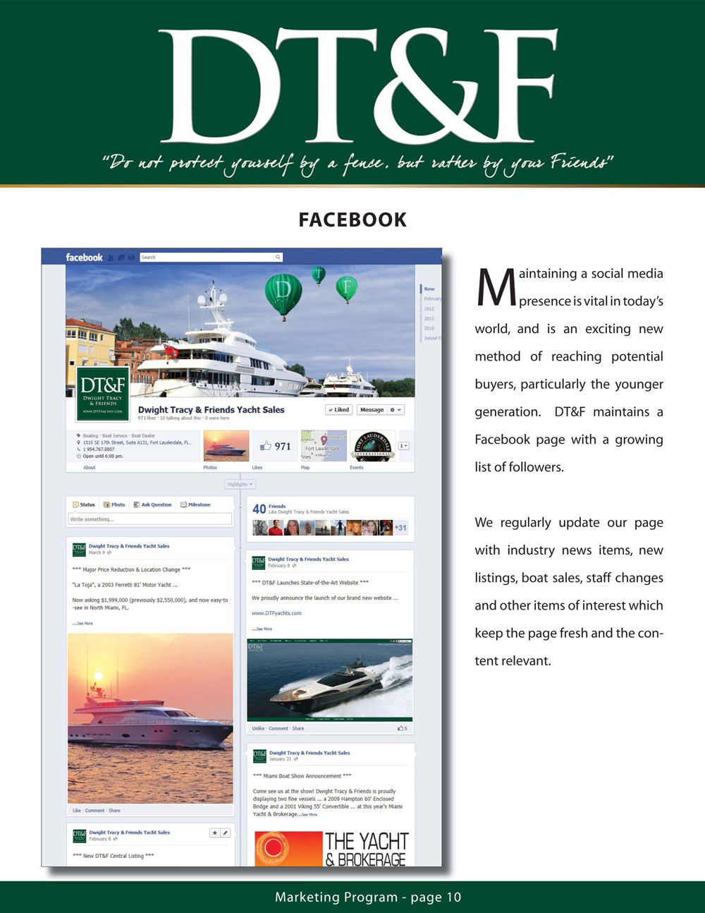 DT&F Yacht Sales Marketing Program picture 7